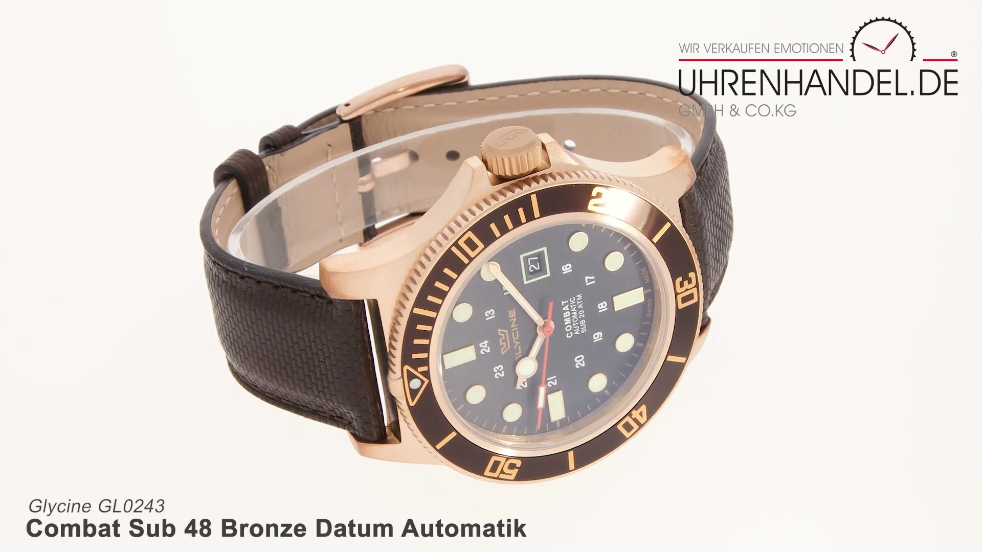 Glycine Combat Sub 48 Bronze Datum Automatik GL0243