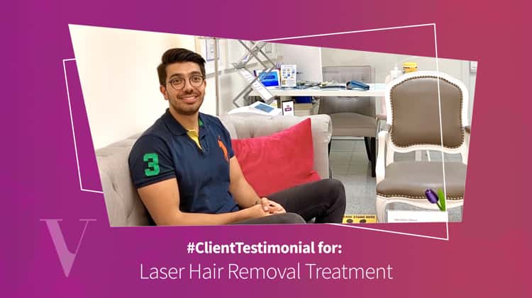 Client Testimonial for Men Laser Hair Removal Viola Laser Toronto