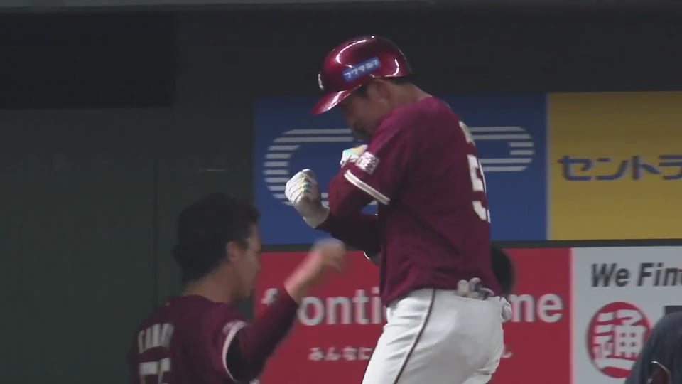 【9回表】守護神からの一発!! イーグルス・小郷が1点差に迫る第3号ソロホームラン!! 2020/10/28 L-E