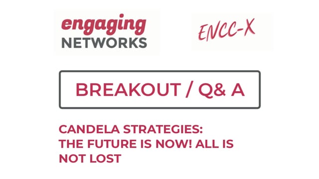 Breakout: Candela Strategies - The Future Is Now!