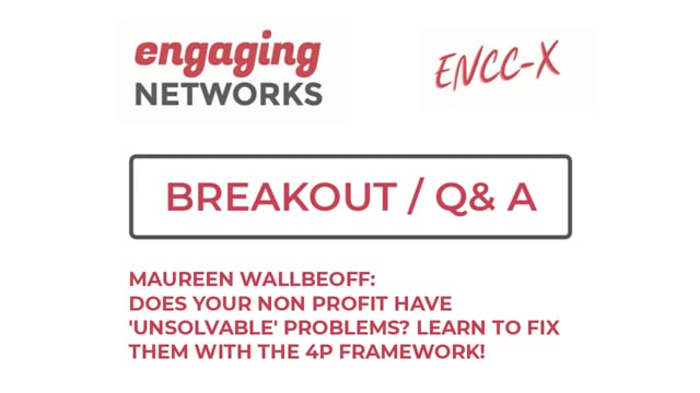 Breakout: Maureen Wallbeoff - The 4P Framework