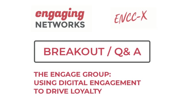 Breakout: The Engage Group - Simplicity As Innovation