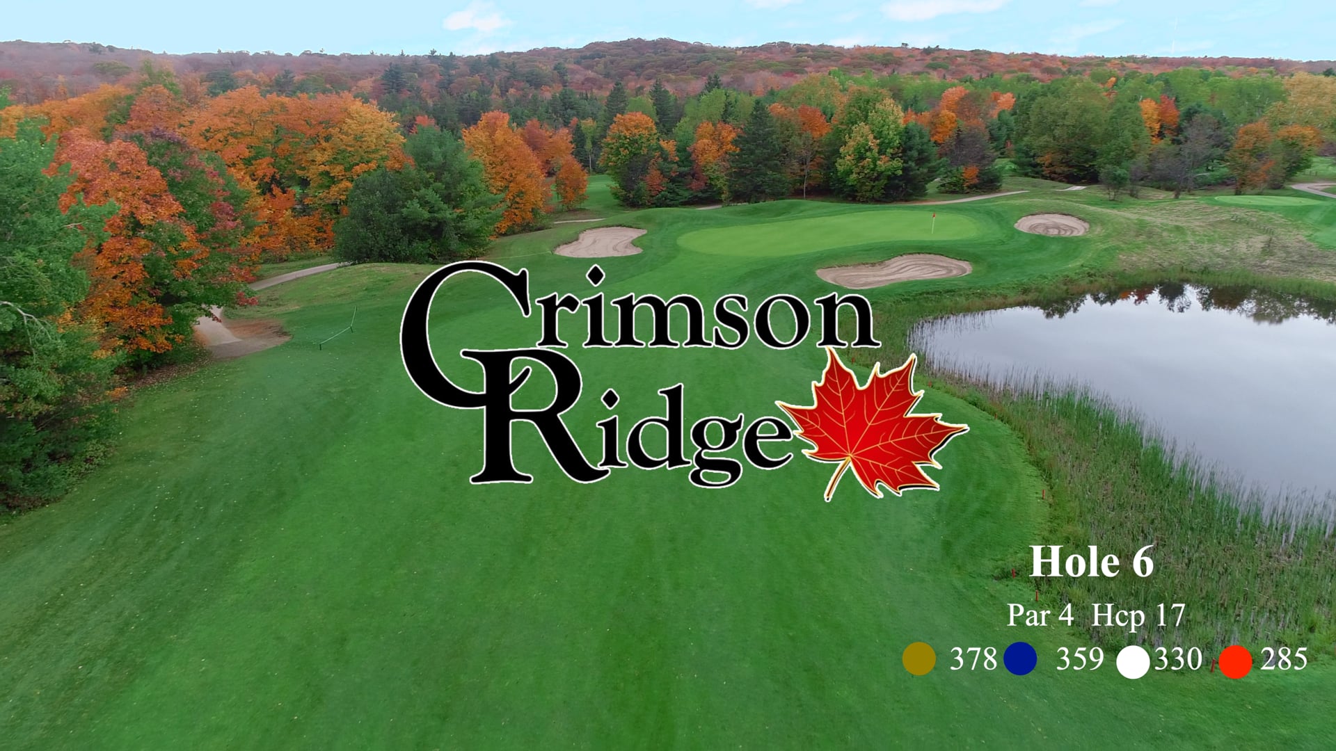 Crimson Ridge Hole #6
