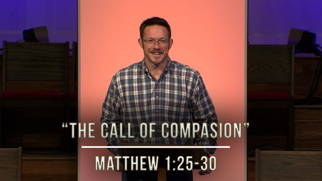 October 28, 2020 | "The Call for Compassion" | Matthew 11:25-30
