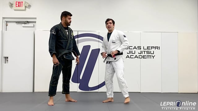 Ankle Pick Attempt to Ouchi Gari