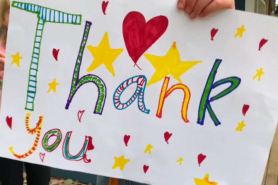 Thank You to our teachers and staff