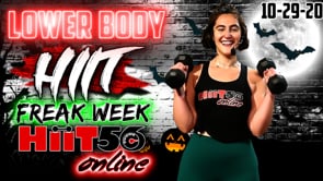 Hiit 56 | Lower Body | with Gi Gi | 10/29/20