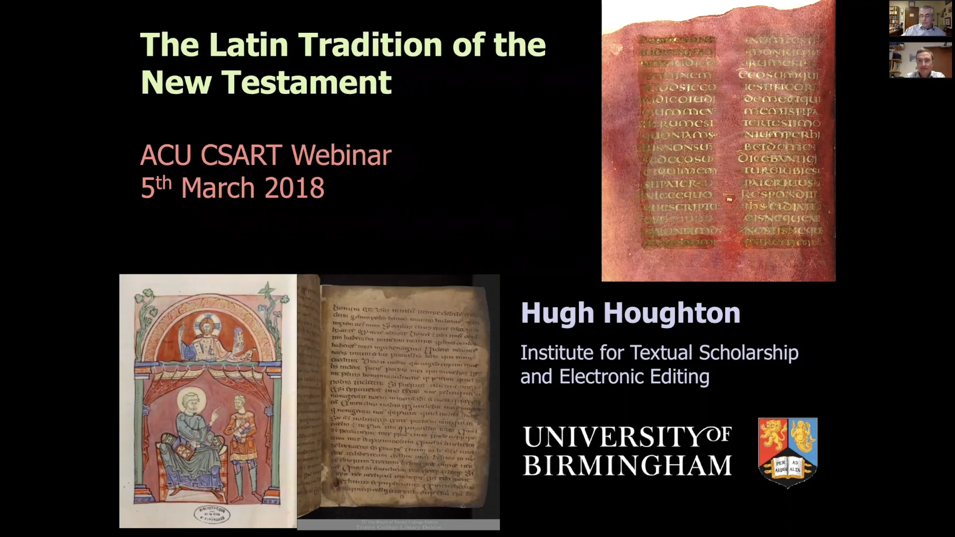 The Latin Tradition of the New Testament