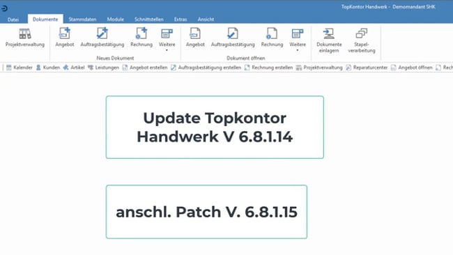 Neues Update Vers. 6.8.1.14