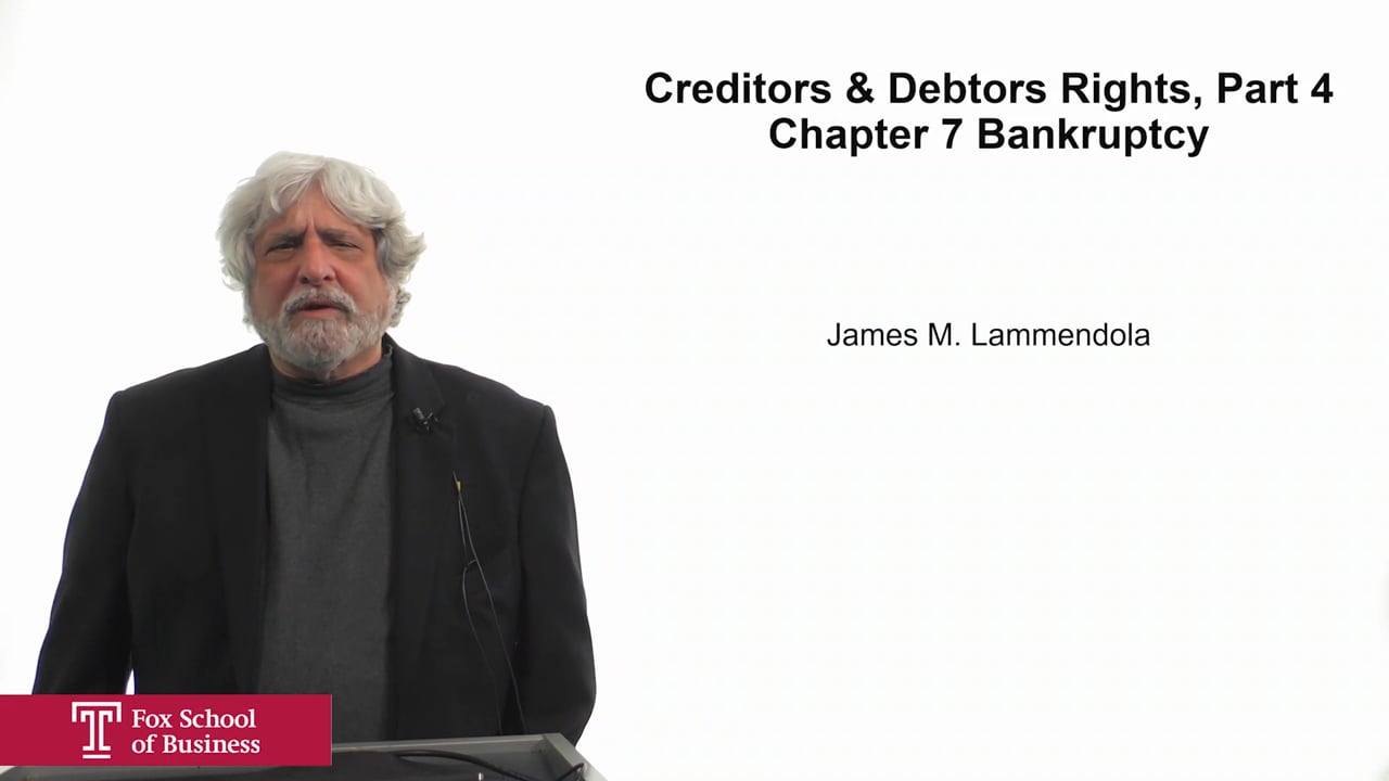 Creditors & Debtors Rights Part 4