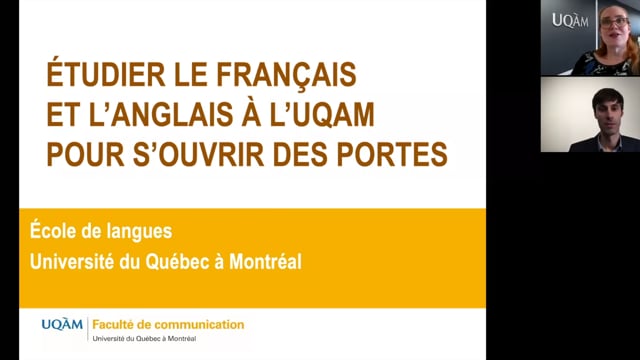 Étudier le français et l’anglais à l’UQAM pour s’ouvrir des portes