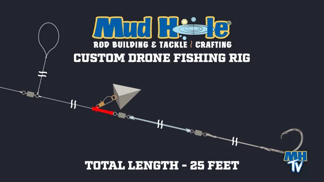 The Shark Rig -6 ft Castable Shark Fishing Leader -16/0 Circle