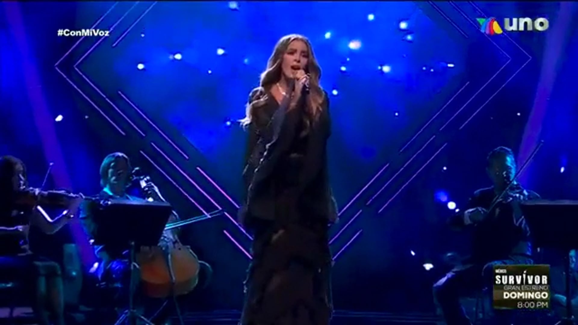 Quinteto de cuerdas en acústico con Belinda La voz 2020