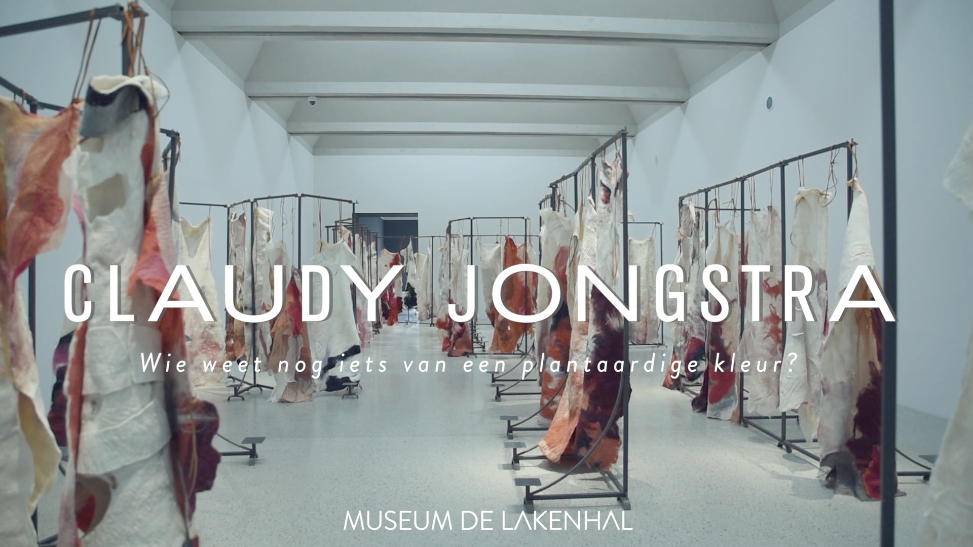 Claudy Jongstra in Museum De Lakenhal