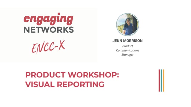 Product Workshop: Visual Reporting