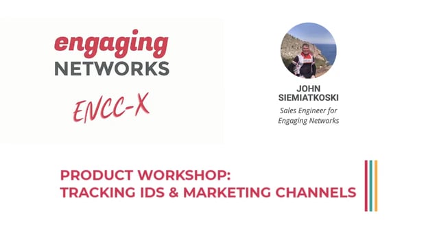 Product Workshop: Tracking IDs and Marketing Channels
