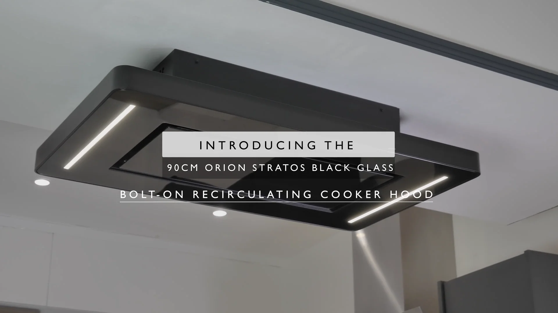 Black recirculating deals cooker hood