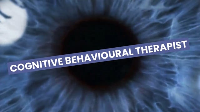Cognitive behavioural therapist video 3