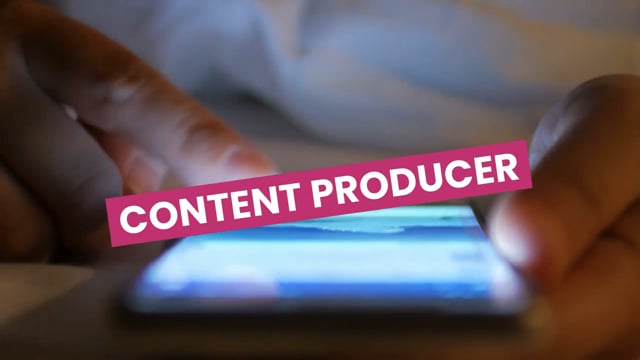 Content producer video 3