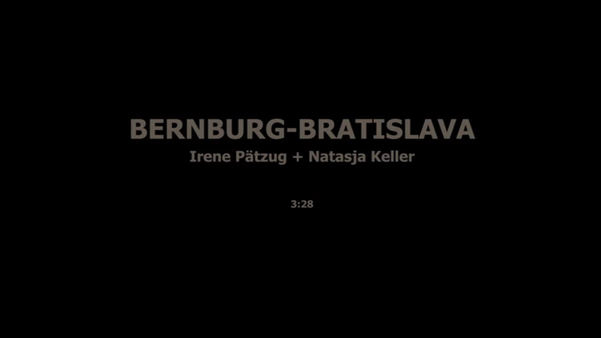 BERNBURG-BRATISLAVA - IRENE PÄTZUG, NATASJA KELLER