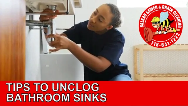 Clogged Sink Cures From The Balkan Drain Team - Balkan Drain Cleaning