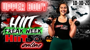 Hiit 56 | Upper Body | with GiGi | 10/30/20