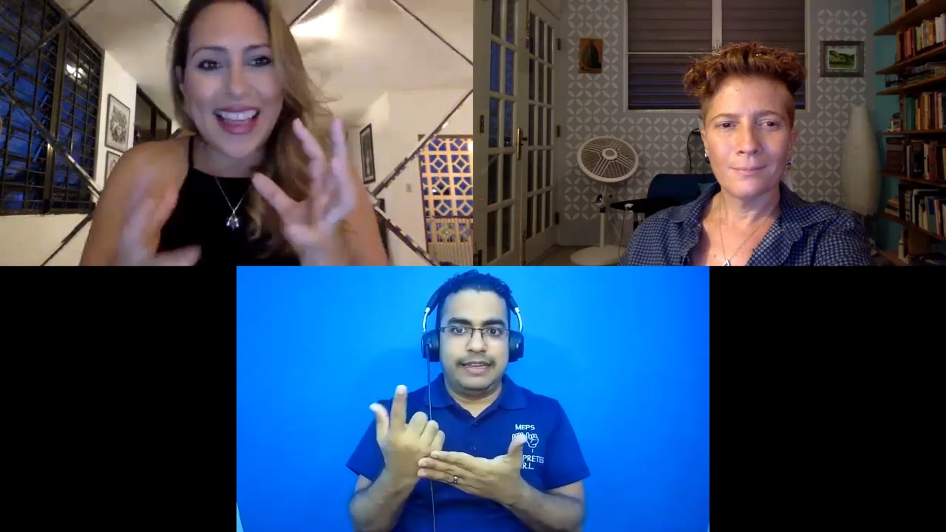 Conversación con Kisha Tikina Burgos y Carla Cavina