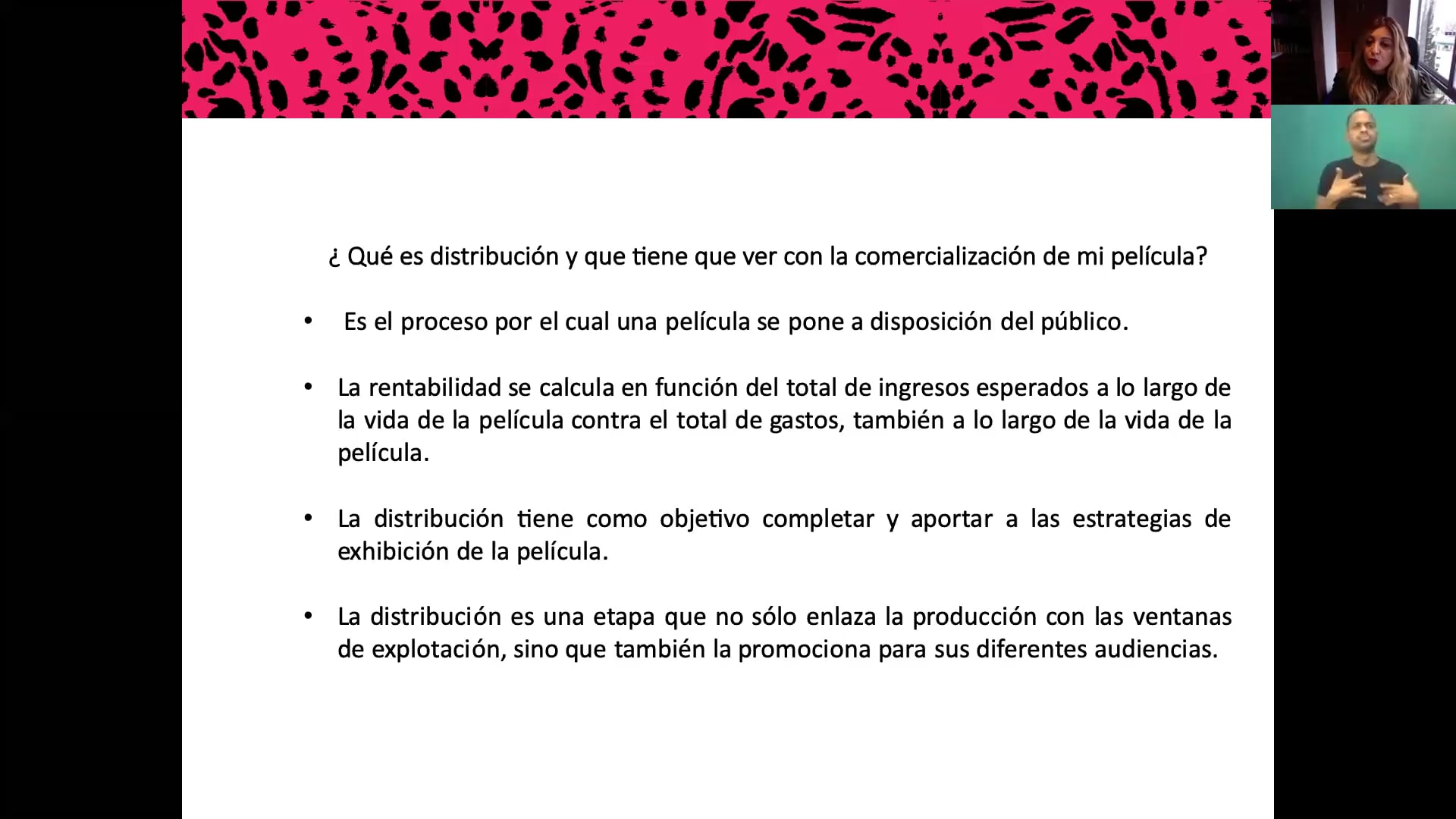 Clase Magistral: Distribución y mercadeo por Consuelo Castillo