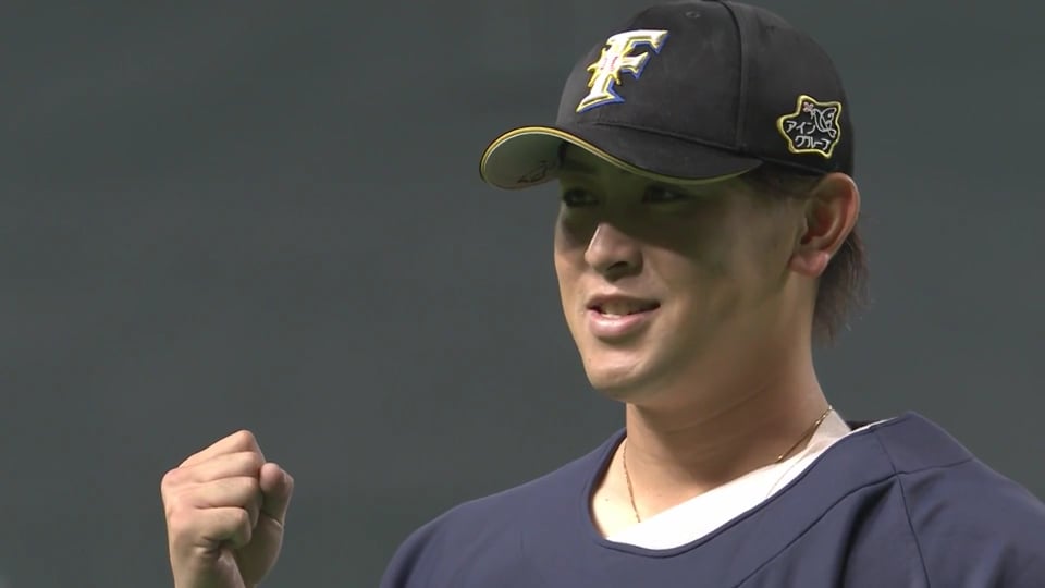 ファイターズ・河野投手ヒーローインタビュー 10/31 F-B