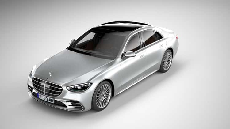 Mercedes-Benz S-Class AMG 2021 3D Model on Vimeo