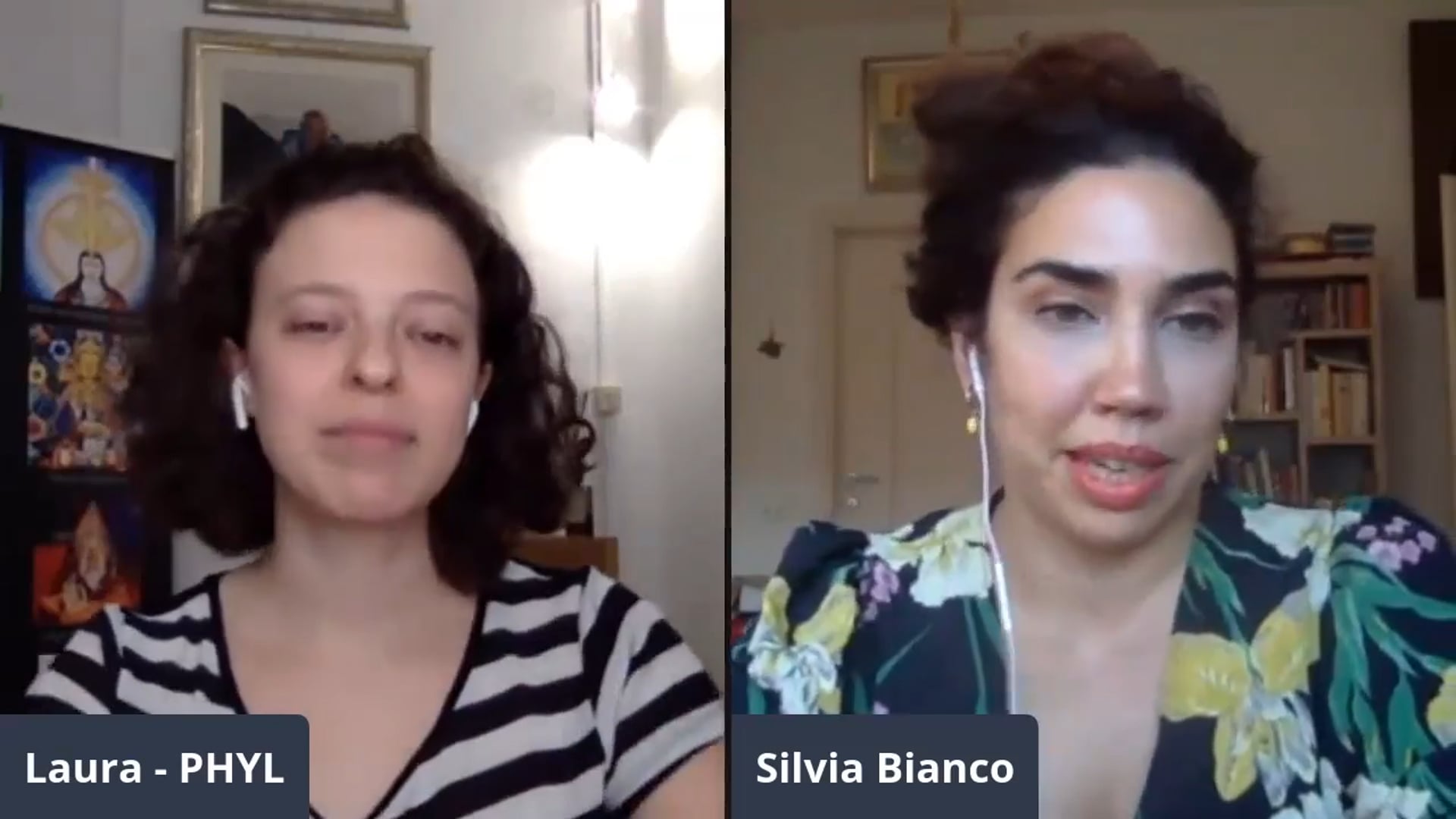 I PHYL con Laura Cigolini Gulesu - ospite Silvia Bianco