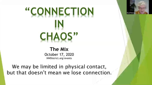 Womens Ministries Workshop #2: Connection in Chaos,