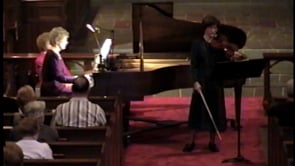 Recital in Pomona with Carol Hendrixson, 1st part, Feb 1997