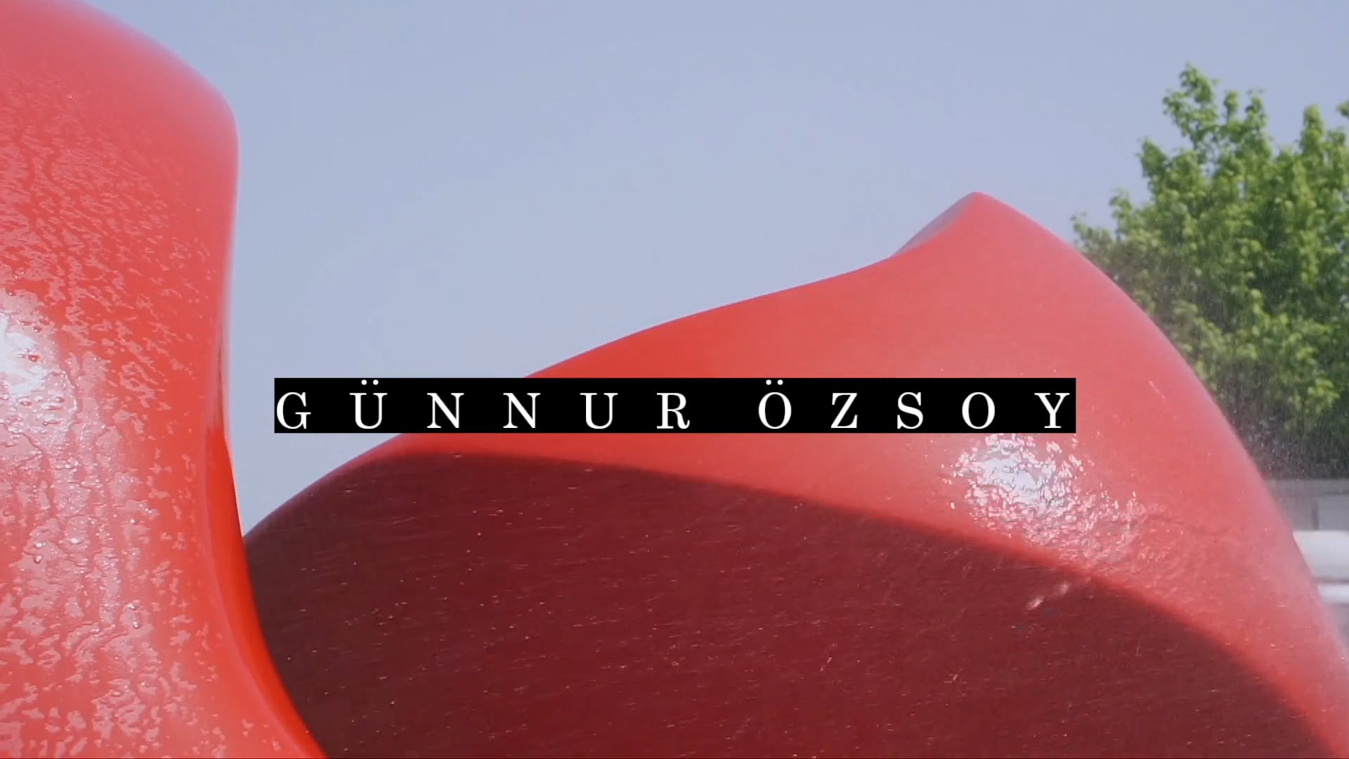 G Ü N N U R Ö Z S O Y / ''su, sabun, ellerim ve heykellerim''