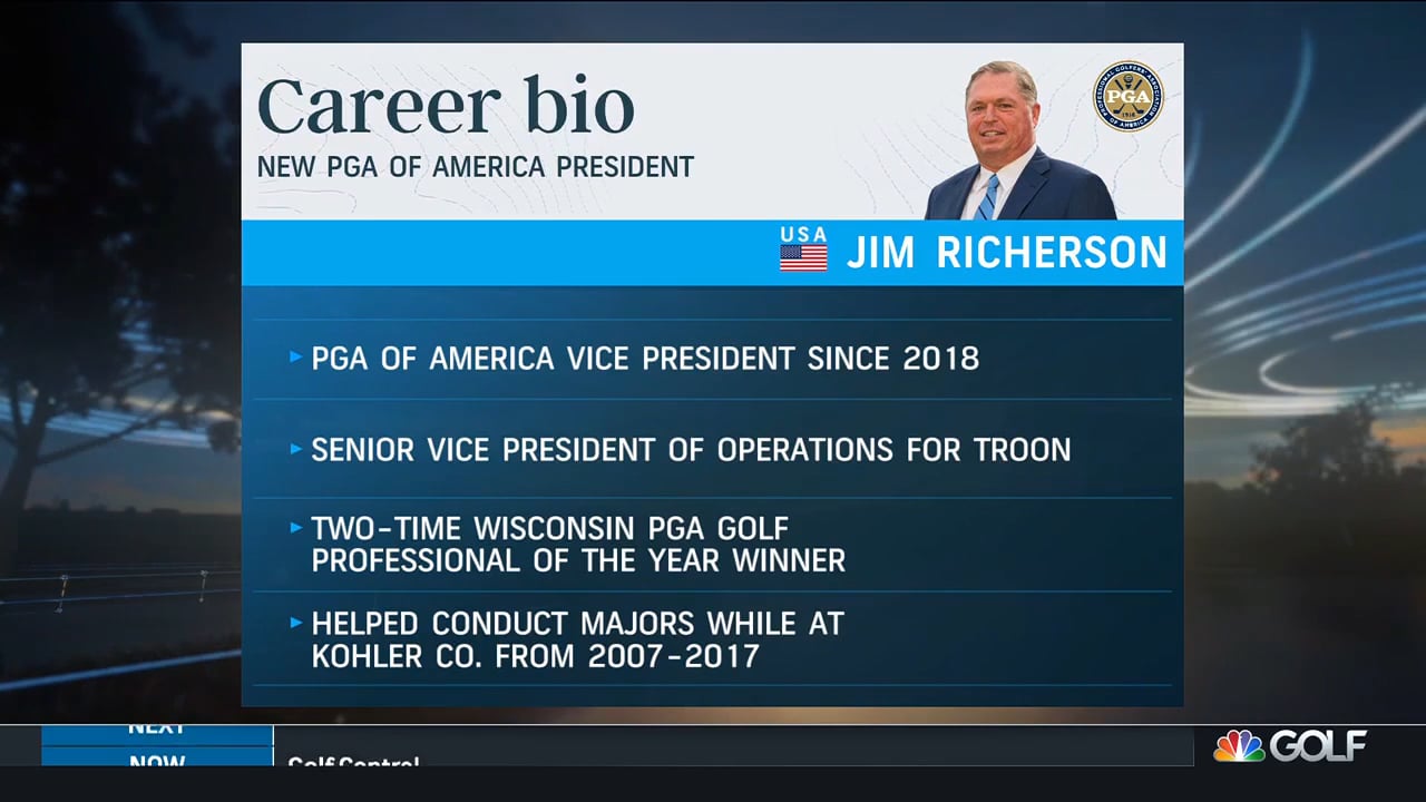 Golf Central Coverage of 104th PGA Annual Mtg. - Jim Richerson, Suzy ...