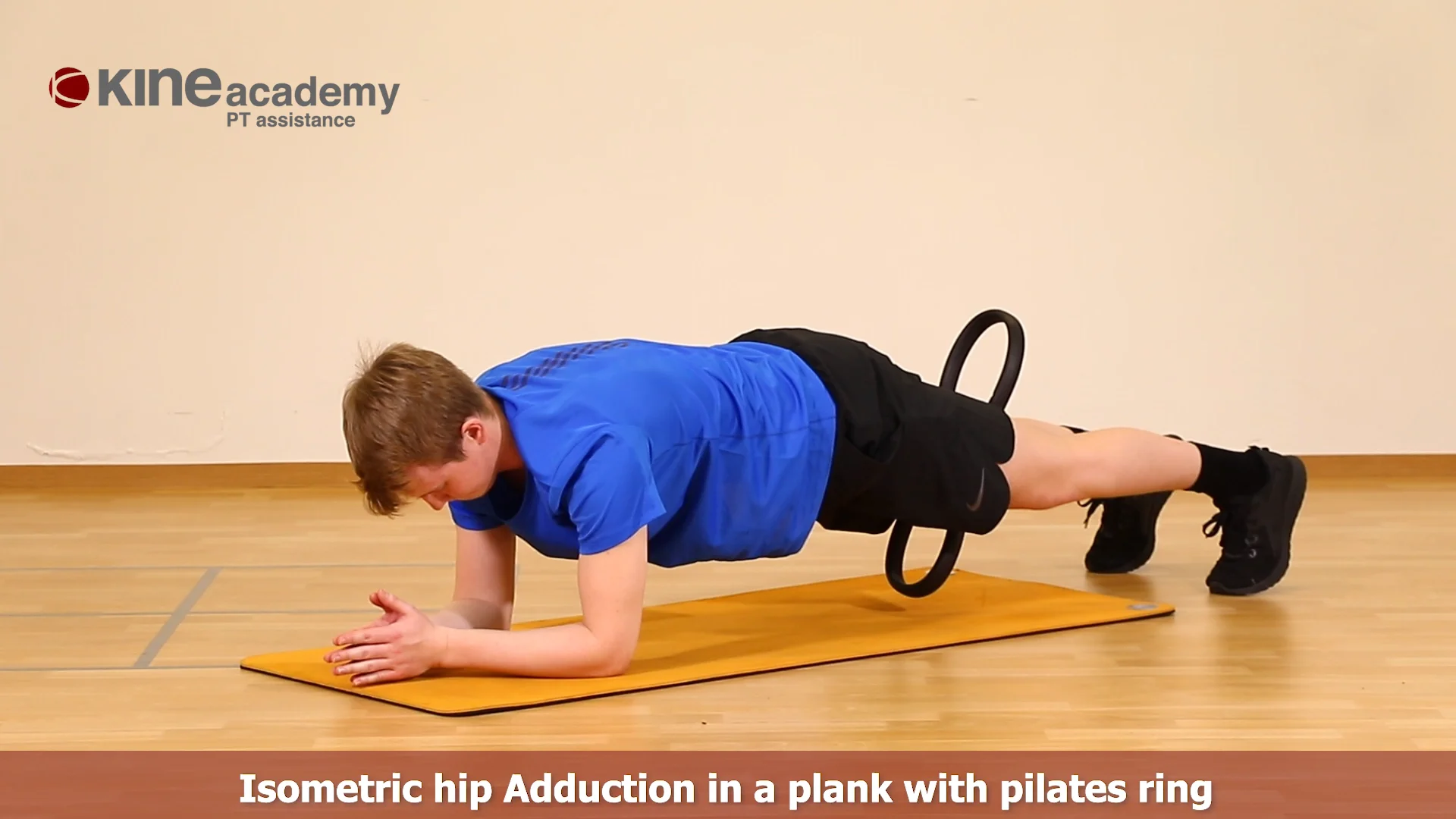 Pilates ring push online ups