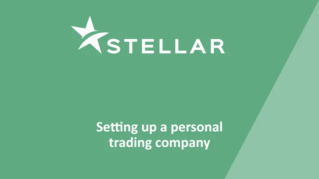 Setting up a personal trading company - Stellar AM