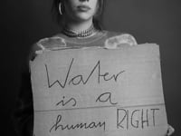 Water is a human Right - WIAHR (Viva con Agua)