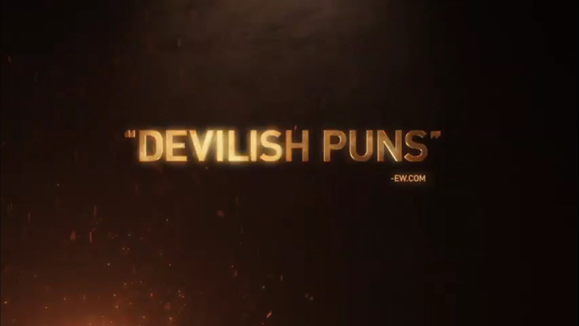 S1 :30 TV Spot "Dangerous Critic"