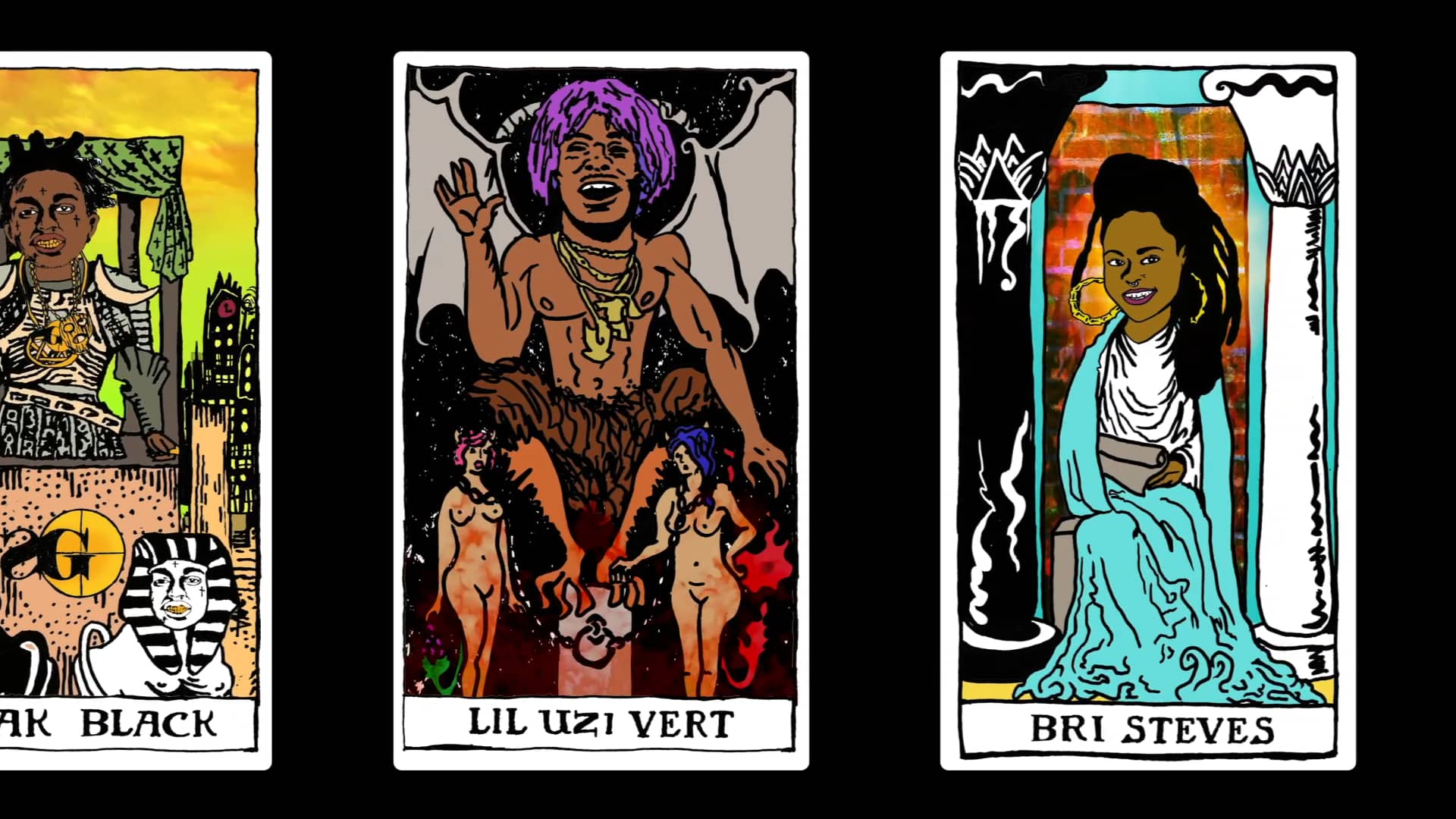 Atlantic Records - Hip Hop Tarot Cards on Vimeo