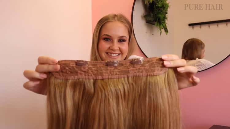 One Piece Volumizer Clip in Hair Extensions