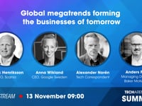Global megatrends forming the businesses of tomorrow