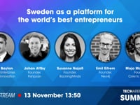 Sweden as a platform for the world’s best entrepreneurs