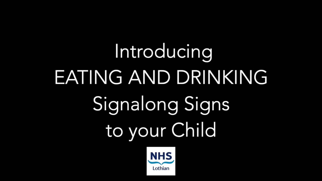 Introducing Eating and Drinking Signalong signs on Vimeo