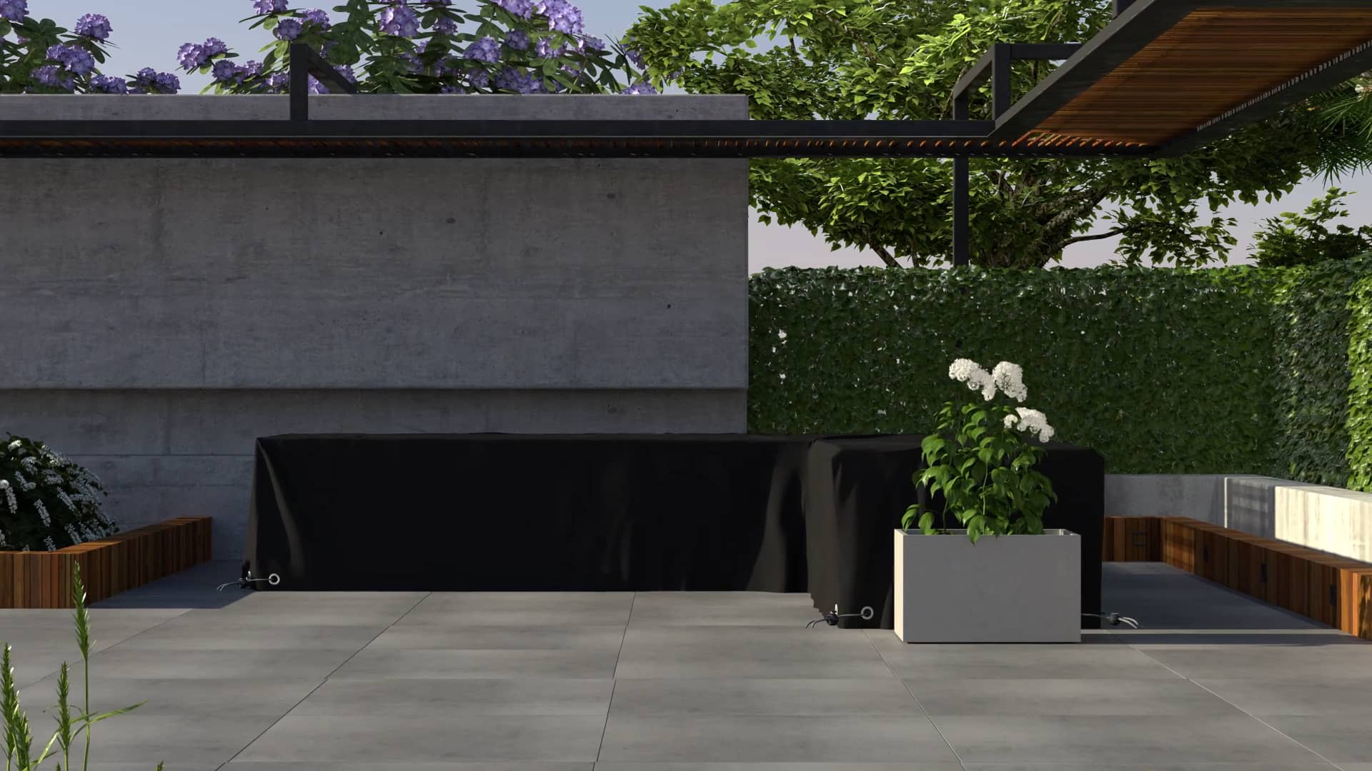 Maze Rattan Winter Cover Outdoor Garden Furniture Cover on Vimeo