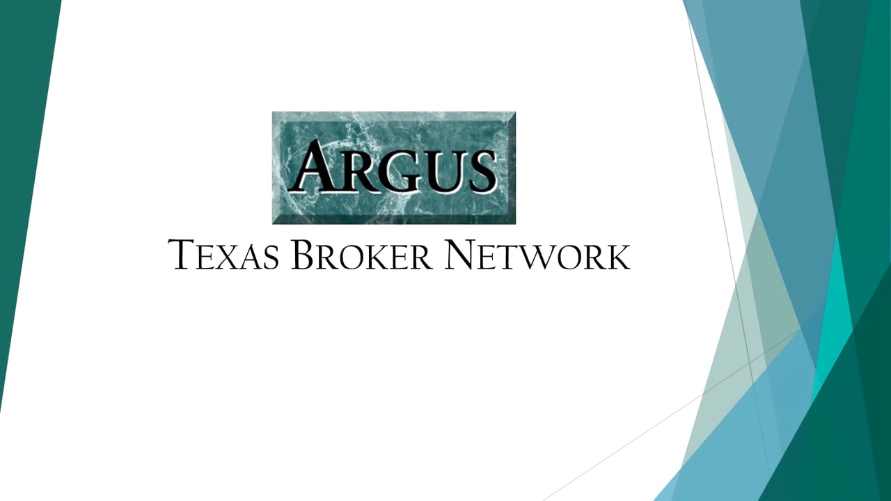 Argus Texas Broker Network on Vimeo
