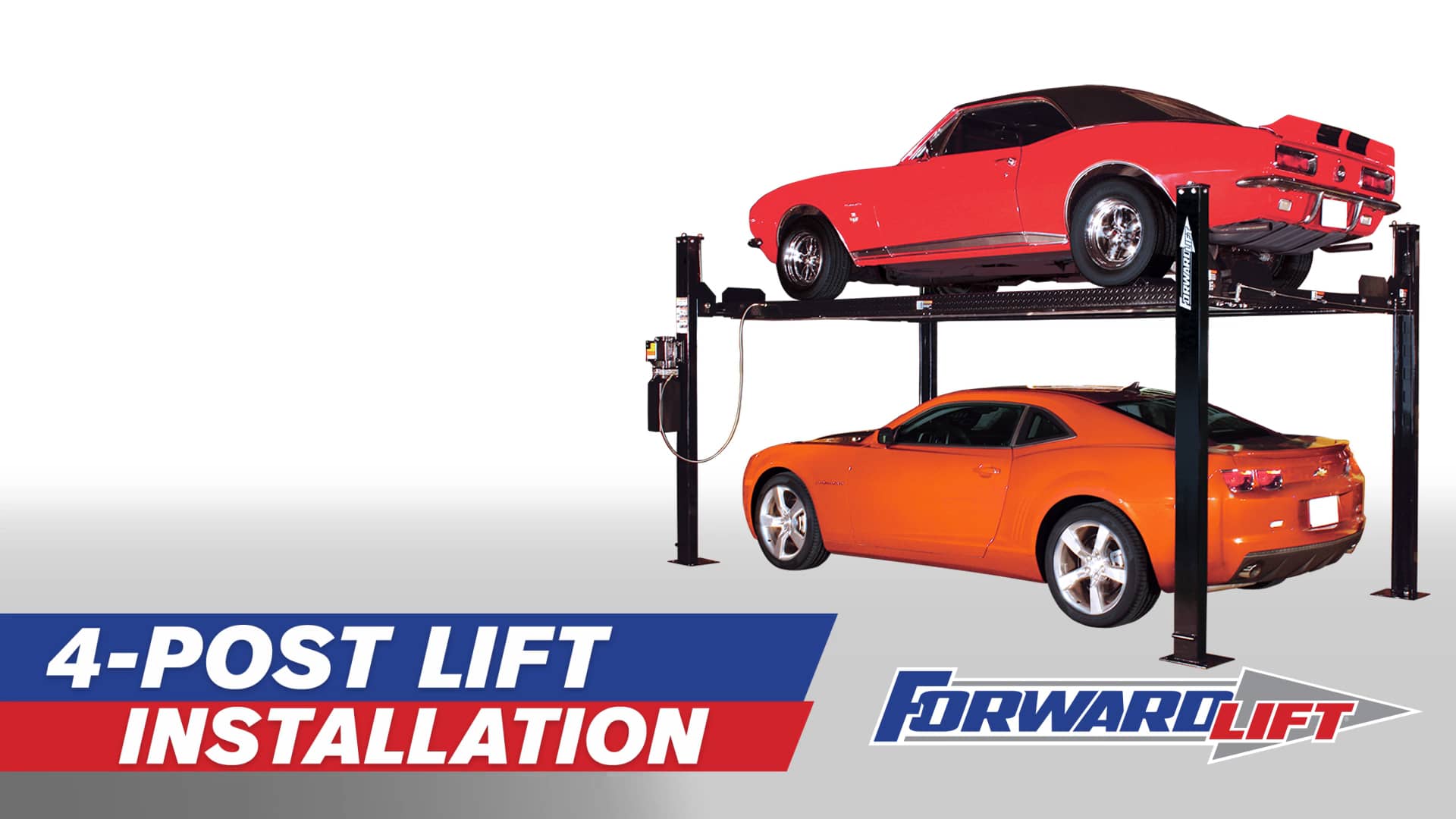 Forward EFP 4-Post Lift Install on Vimeo