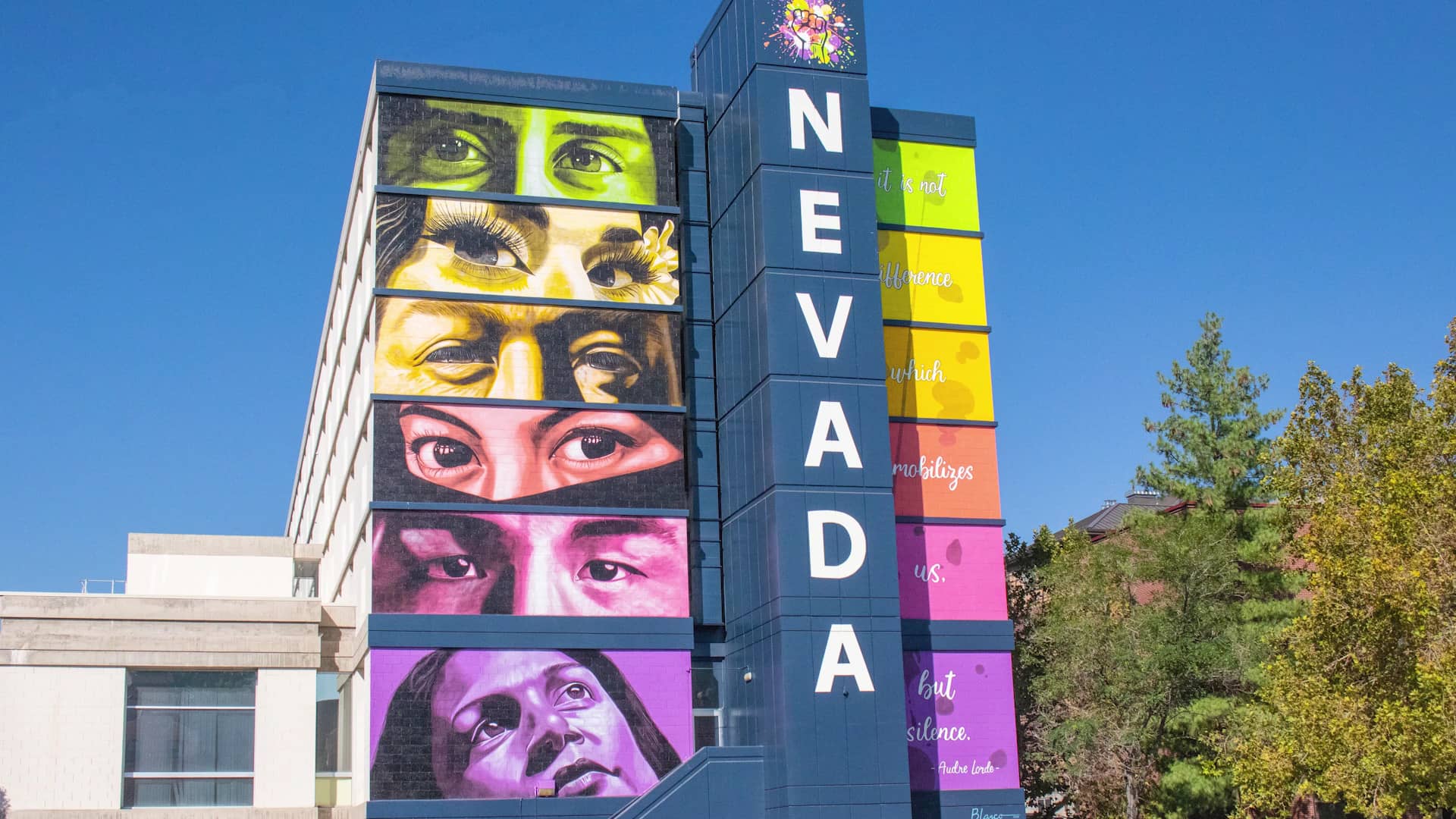 Sierra Hall Art Mural Dedication on Vimeo