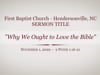 2020-11-01 Sermon - Steve Scoggins