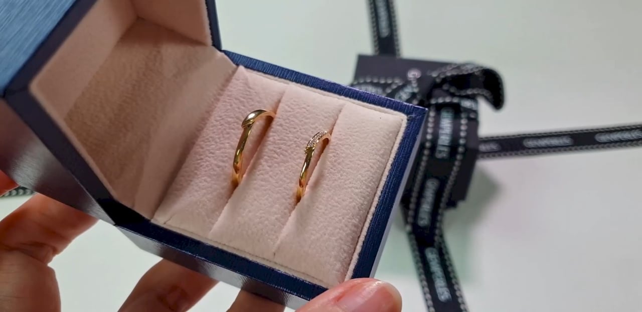 Parure Una & Carlton - Oro Giallo & Diamanti | Gemperles